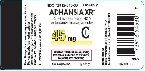 45 mg label